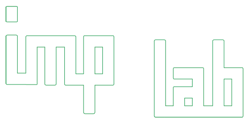 Naš logotip v zeleno-beli osnovi